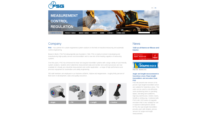 screenshot fsg website engl