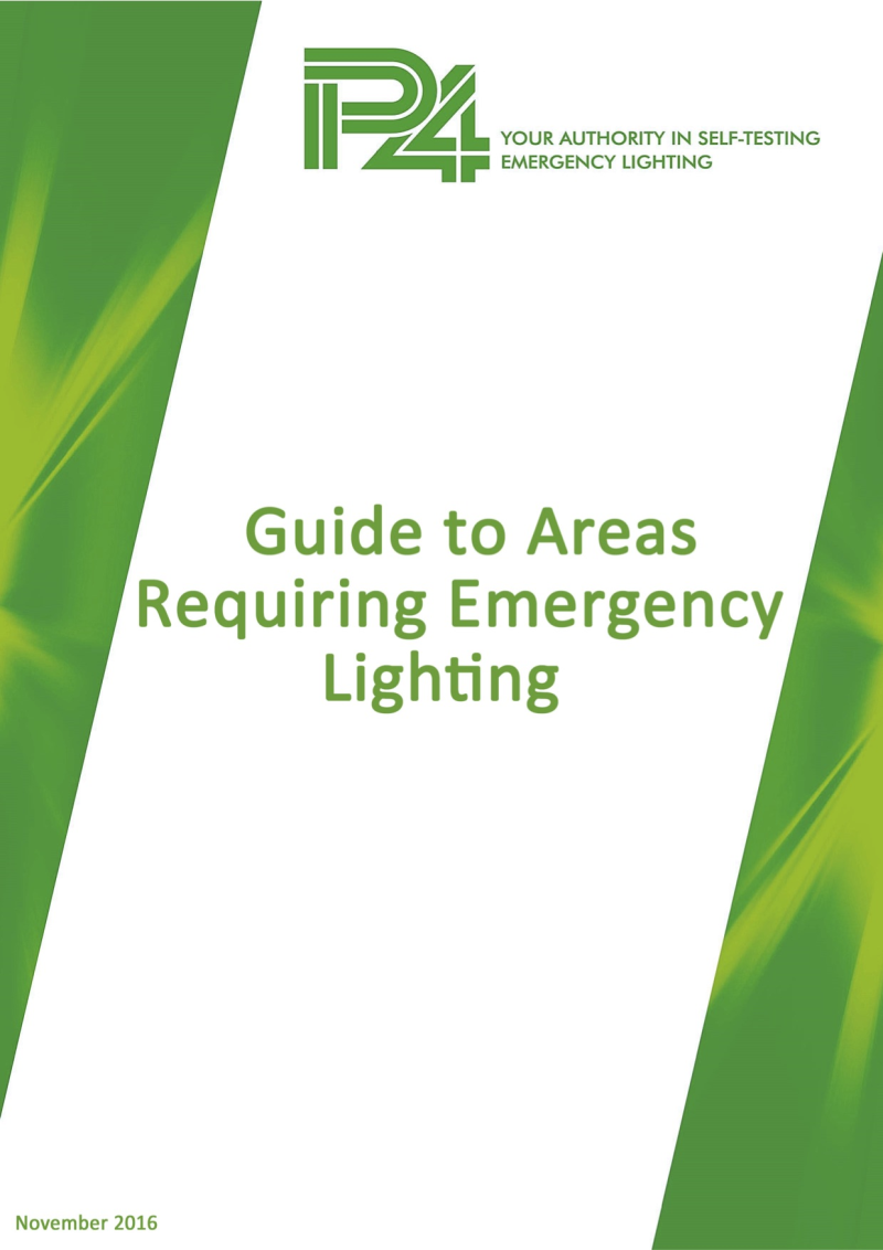 guide to areas requiring emergency lighting