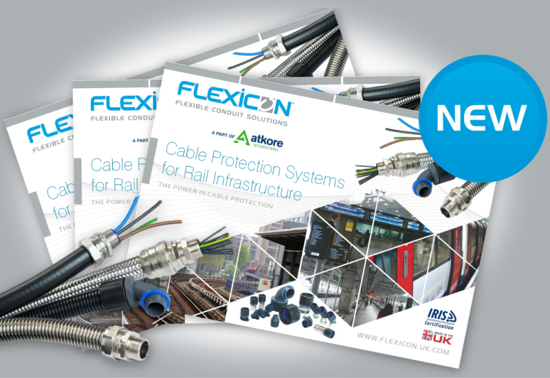 flexicon rail brochure front cover