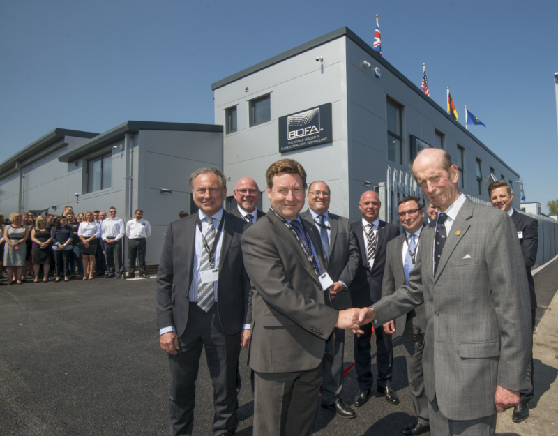 hrh the duke of kent visit group 1