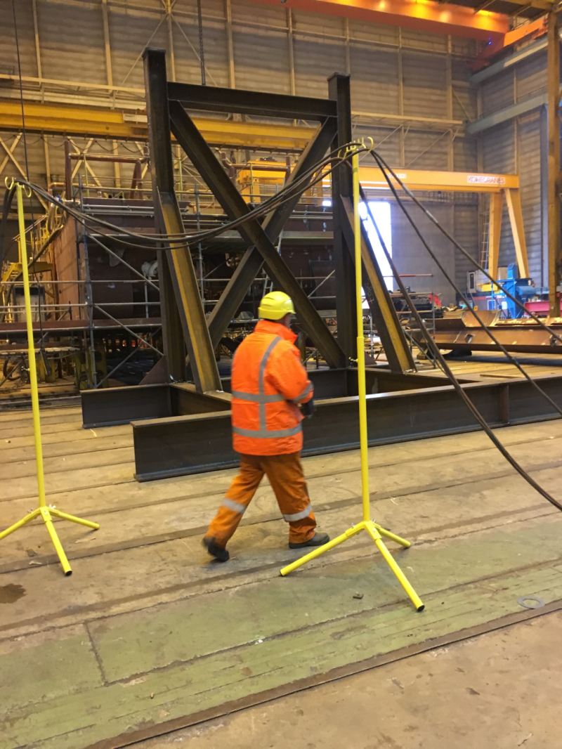 cablesafe heavy duty cable stand 17