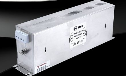 Three Phase EMC filters from EMIS designed for motor and power drive systems