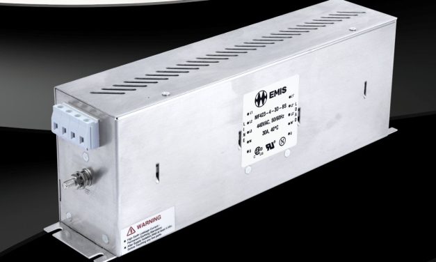 Three Phase EMC filters from EMIS designed for motor and power drive systems