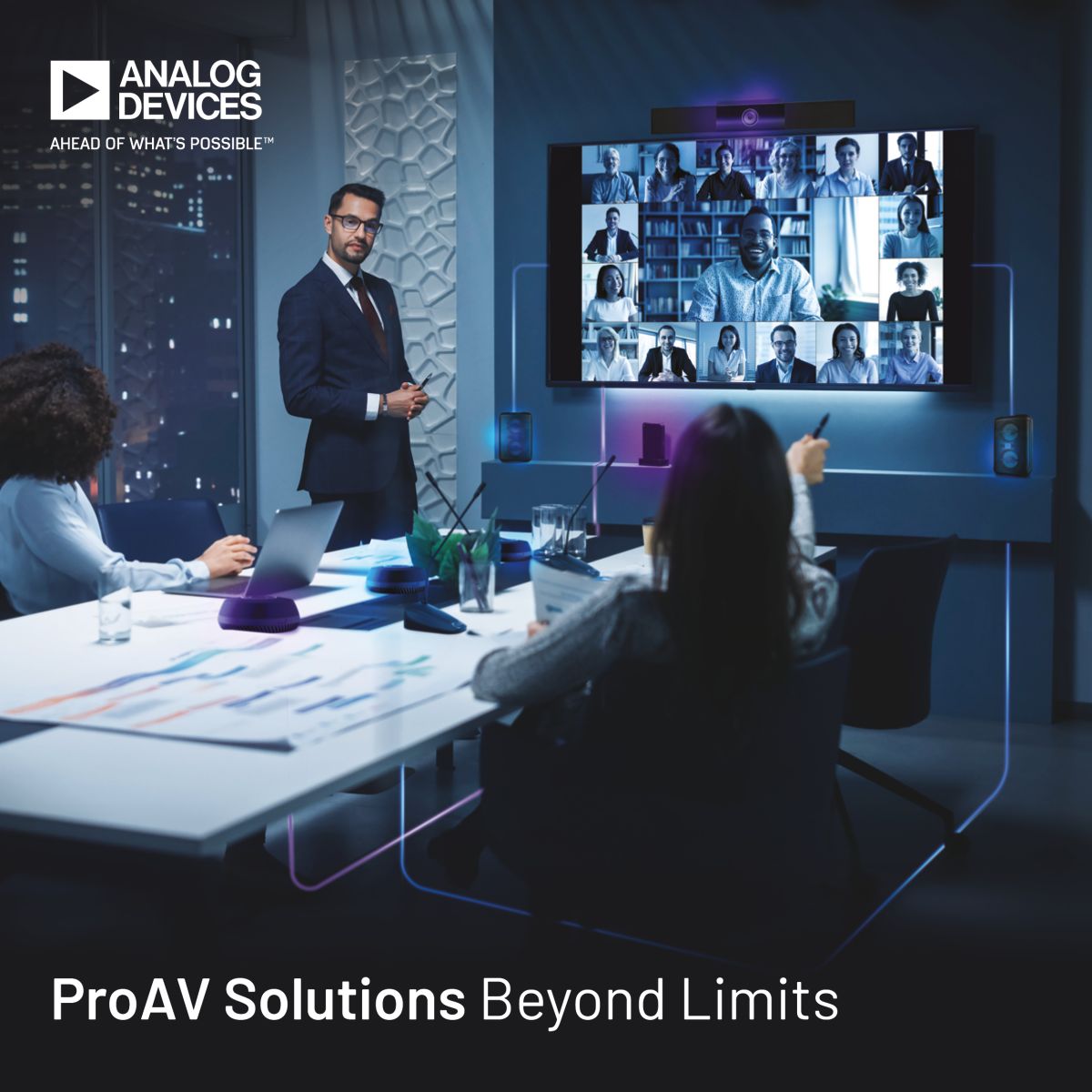 Analog Devices at Integrated Systems Europe 2024 in Barcelona