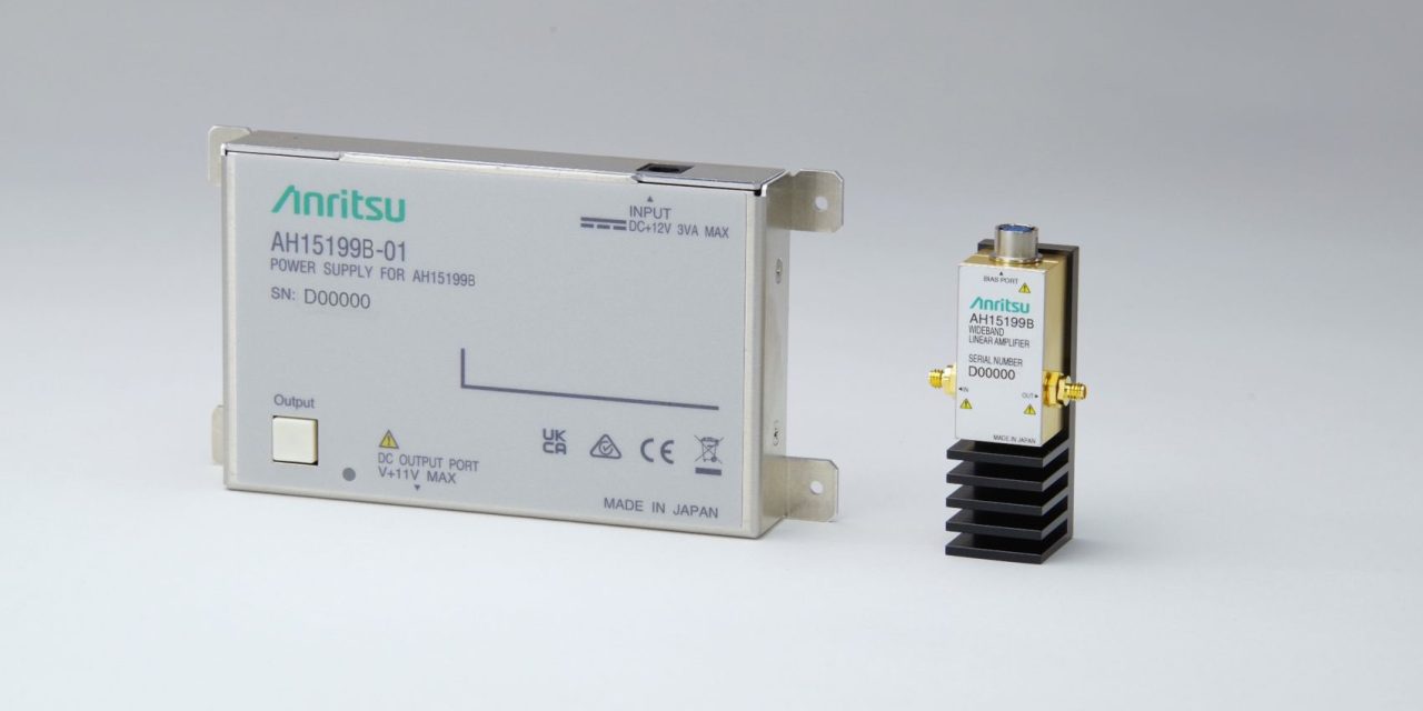 Anritsu Launches 140 Gbaud PAM4 Wideband/High-Output (2 Vpp) Linear Amplifier