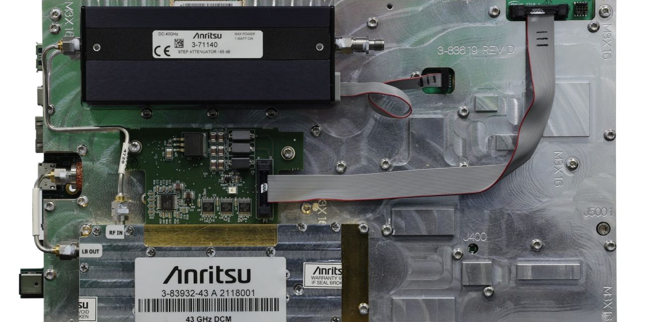 Anritsu Unveils a New Microwave Spectrum Monitor Module MS27200A