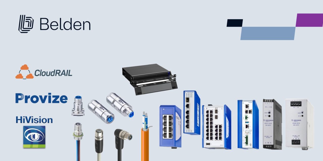 Belden launches solutions that deliver secure power connections in harsh conditions and simplify edge-to-cloud data flow