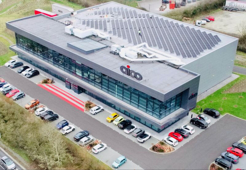 Aico expands PV system in push for Net Zero targets