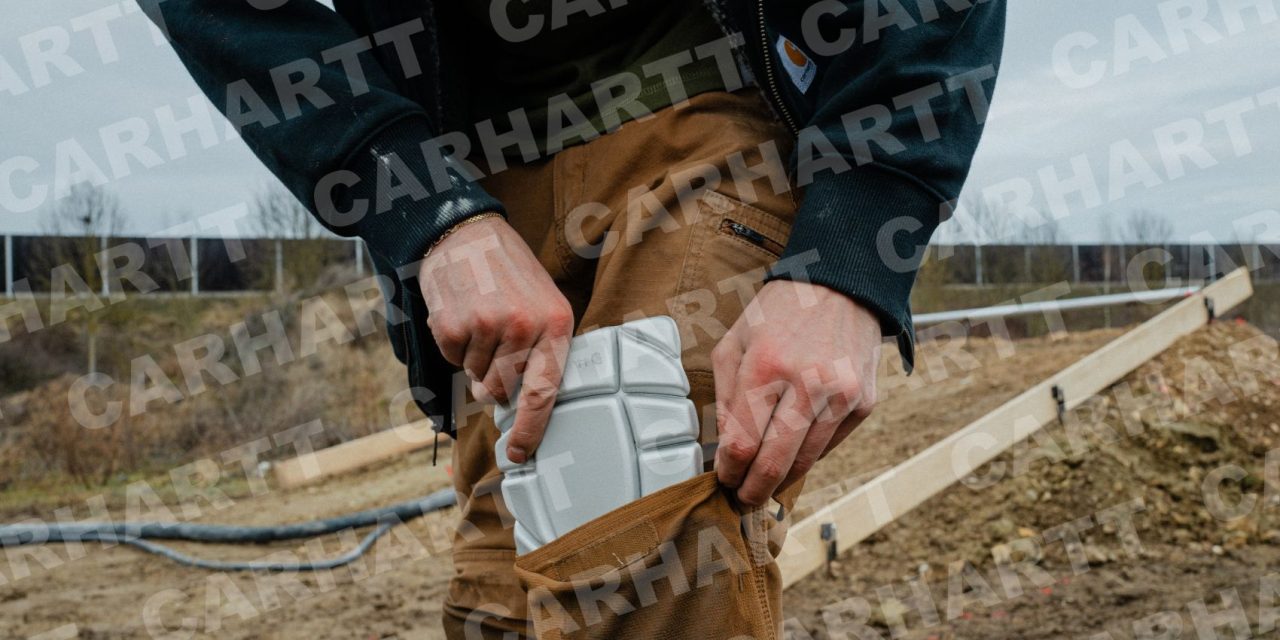 Tough as Steel! Carhartt’s Steel Work Trousers keep knees protected