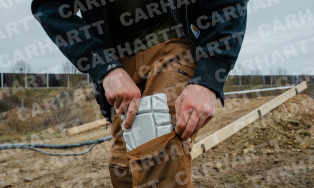 Tough as Steel! Carhartt’s Steel Work Trousers keep knees protected