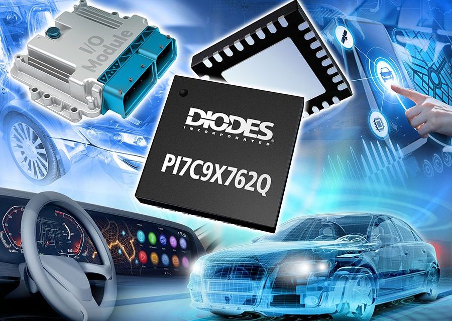 Low-Power I2C/SPI-Bus-to-Dual-Channel UART Bridge from Diodes Incorporated Improves Automotive Connectivity Robustness