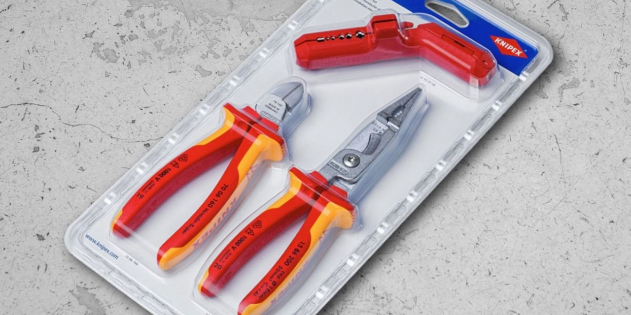 Great for apprentices and seasoned pro’s: The KNIPEX Electrical Installations Set