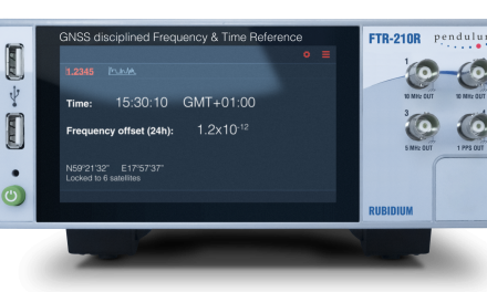 Pendulum Instruments introduces a traceable Rubidium Frequency Reference