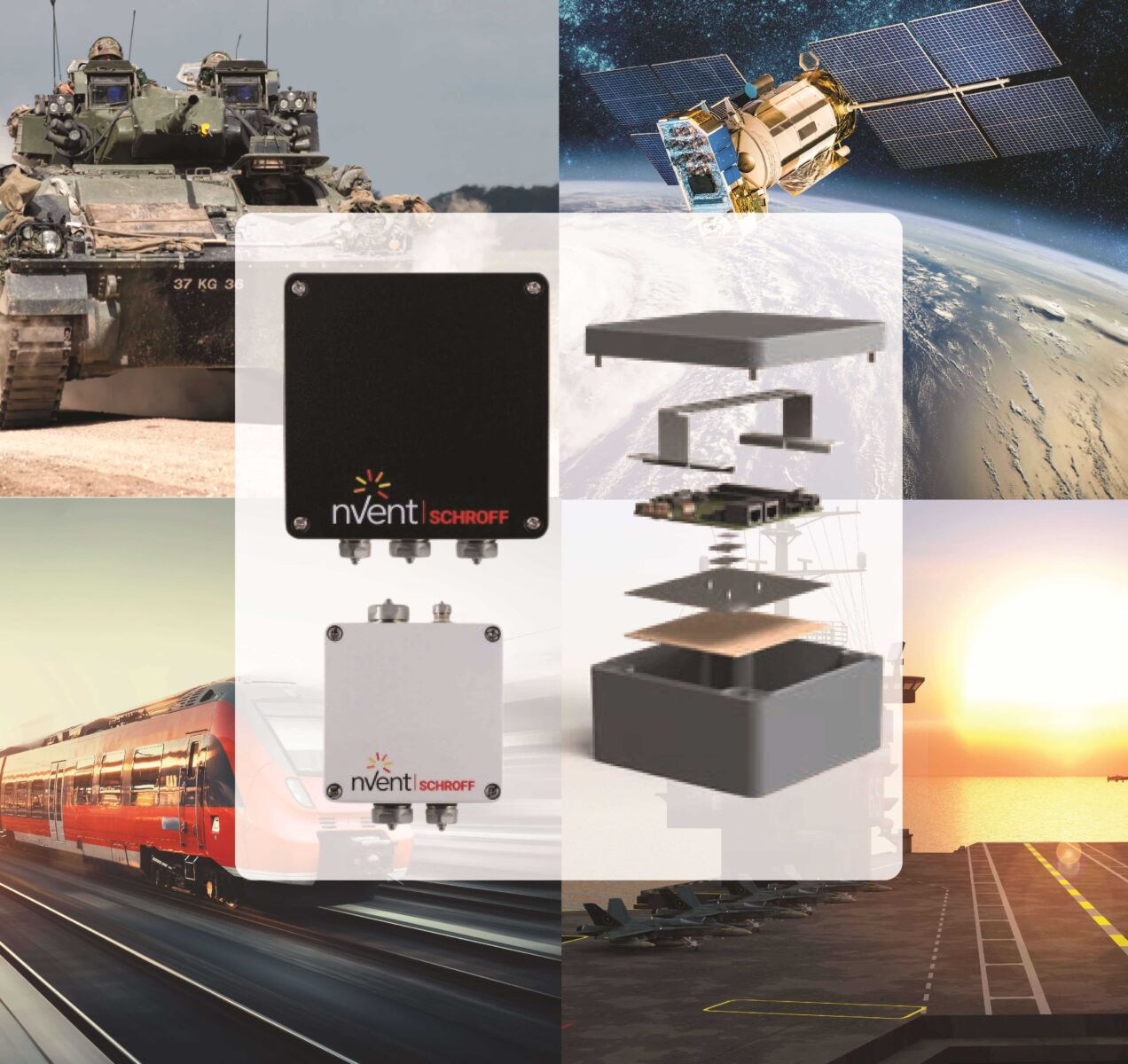Reliable and flexible protection of sensitive electronics in harsh environments