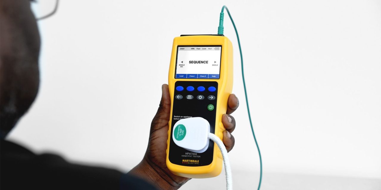Martindale Electric introduces the HPAT650 top-of-range PAT tester