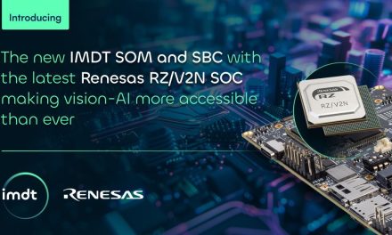 IMDT expands edge-AI offerings with new SOM and SBC powered by Renesas RZ/V2N prosessor