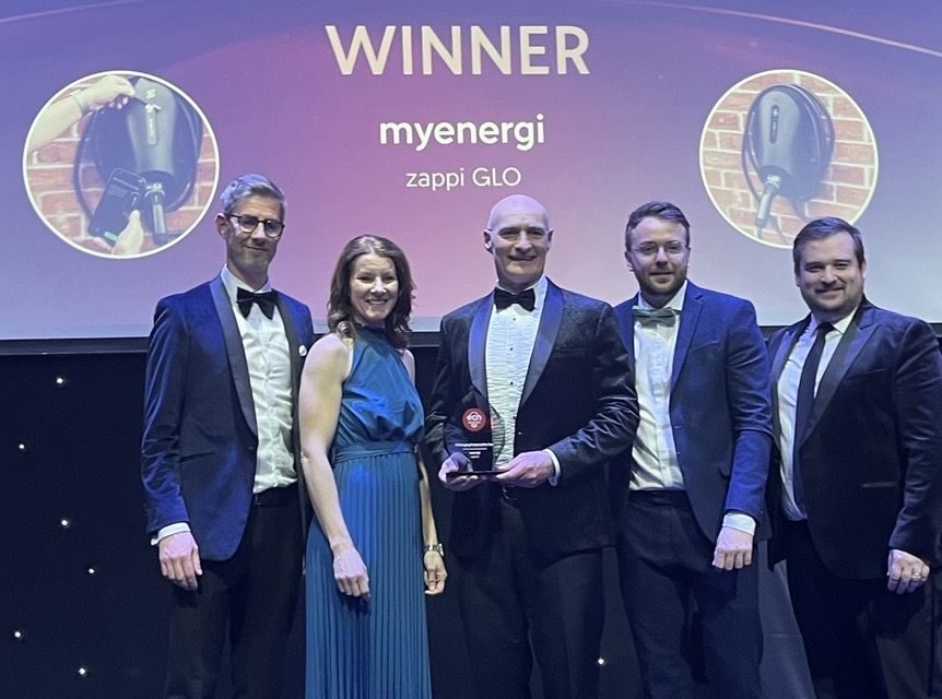 myenergi takes home gold at the 2025 ECN Awards