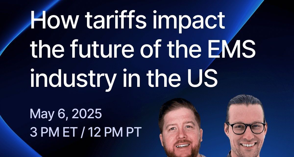 Luminovo hosts first U.S. focused webinar: Exploring tariff impacts on the future of EMS