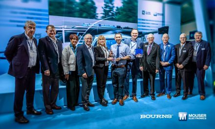 Mouser Electronics receives Bourns’ distributor of the year award in the category of E-Commerce distribution