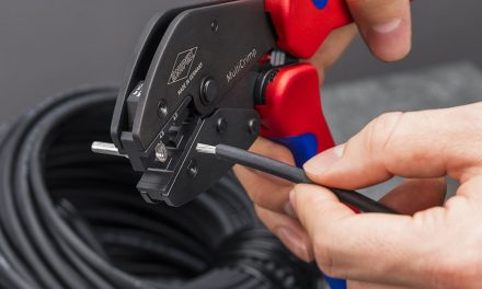 The versatile crimping pliers for photovoltaic applications: The KNIPEX MultiCrimp PV