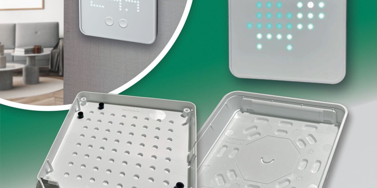 Smart new backlighting option for OKW’s customised plastic enclosures