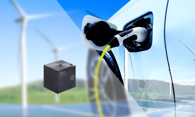 OMRON reveals ultra-compact power relay for high-voltage battery safety