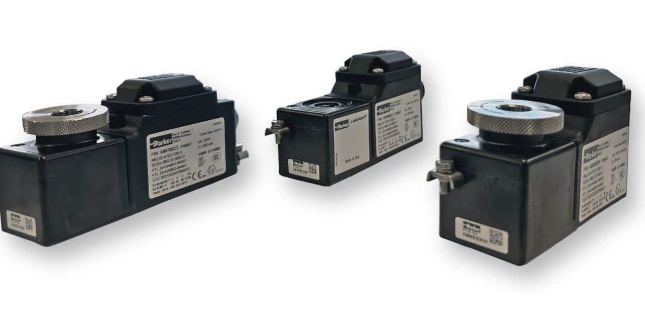 Parker strengthens explosion safety with upgraded Solenoid Valve Coils and Expanded Global Certifications