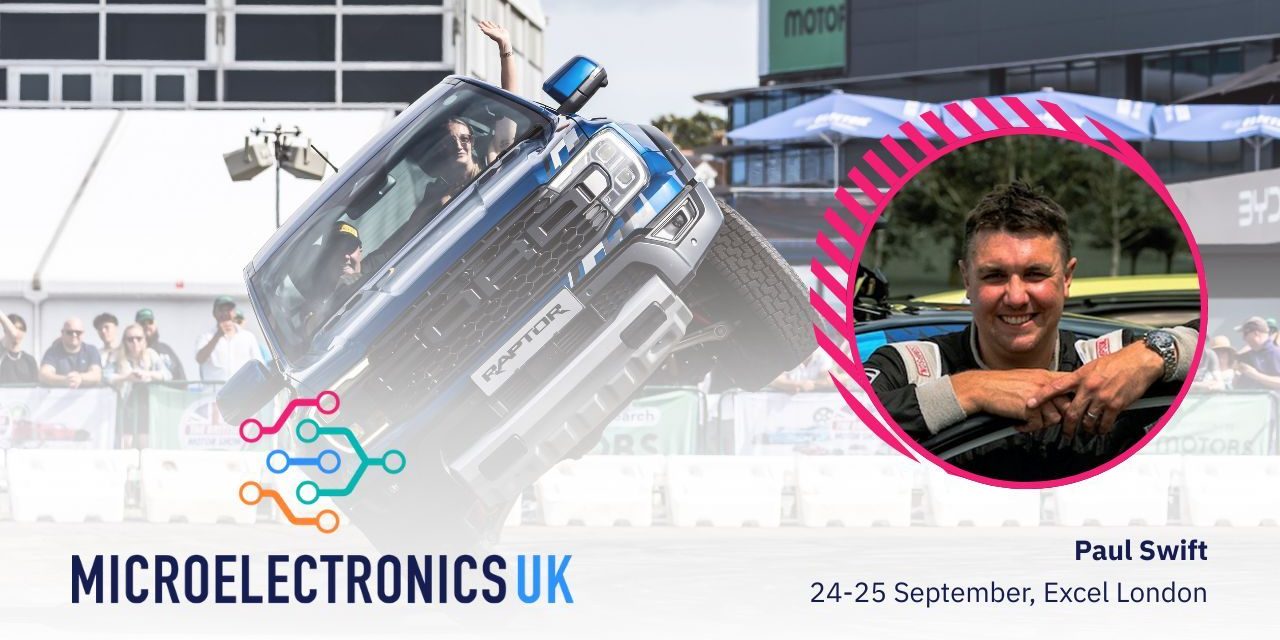 Top Gear Stunt Driver and Guinness World Record Holder Paul Swift to Thrill Visitors at Microelectronics UK 2025