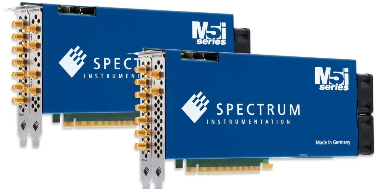 New flagship AWG cards generate waveforms with 10 GS/s speed and 2.5 GHz bandwidth