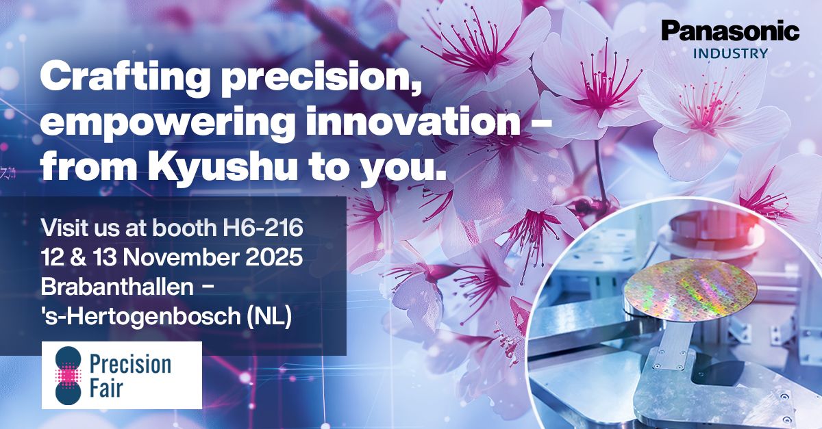 Panasonic Industry to exhibit at Precision Fair 2025