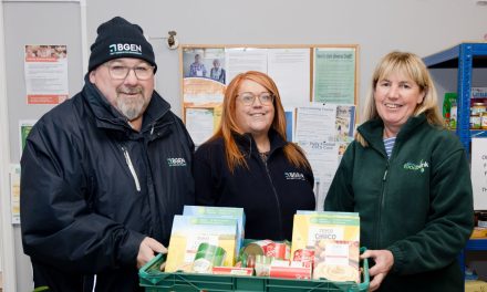 Engineering firm donates to Barrow Foodbank to help tackle food poverty