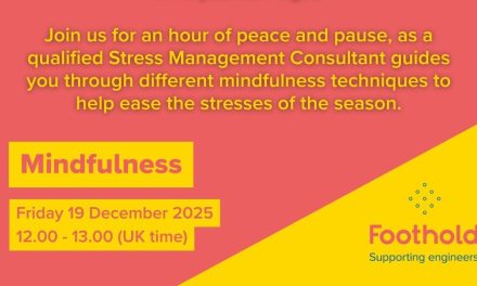 Foothold’s new December mindfulness FREE webinar