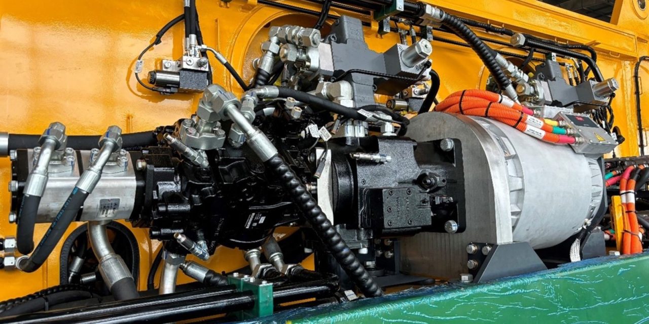 Danfoss eHydraulic Power Module enables electrification of 200-tonne SANY crawler crane
