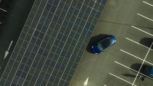 Solar carport overhead 1
