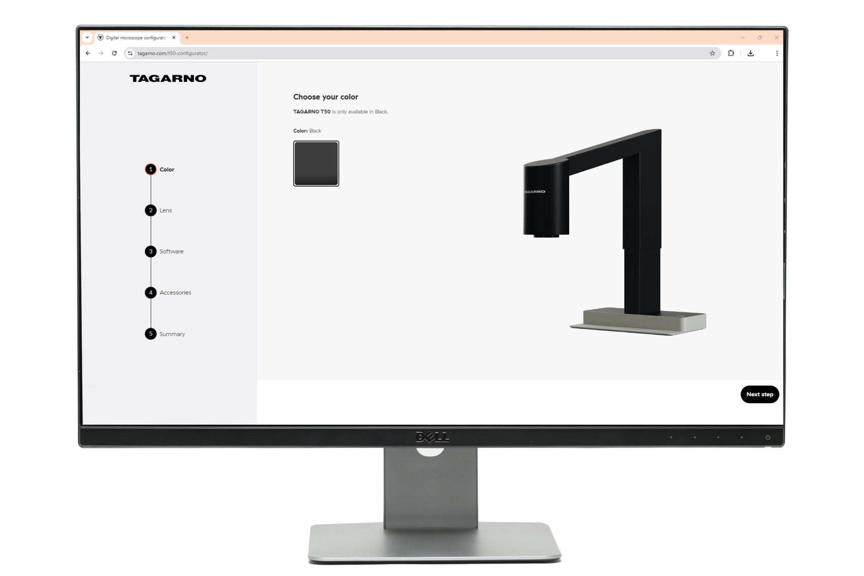 TAGARNO Introduces New Product Configurator for the T50 Digital Microscope