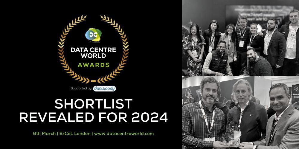 Shortlist revealed for Data Centre World Awards 2024