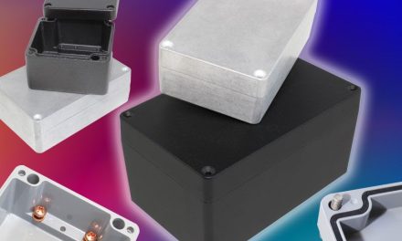 Hammond’s UL Listed, rugged IP68 sealed 1590Z die-cast enclosures