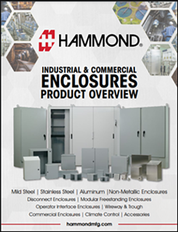 Hammond’s extensive range of industrial enclosures