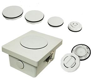 hammond polycarbonate hole plugs