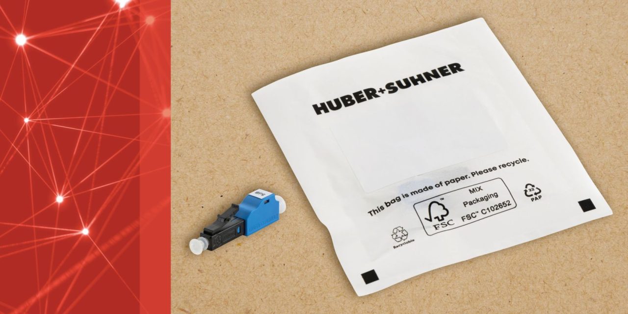 HUBER+SUHNER to reduce plastic bag usage by 40,000 through an expanded sustainability project