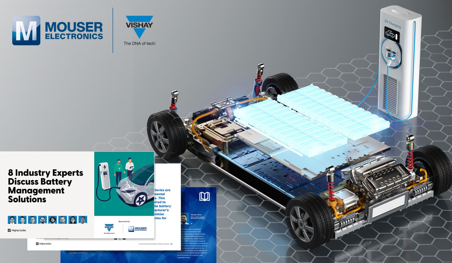 Mouser Electronics and Vishay Examine Battery Management Solutions in New eBook