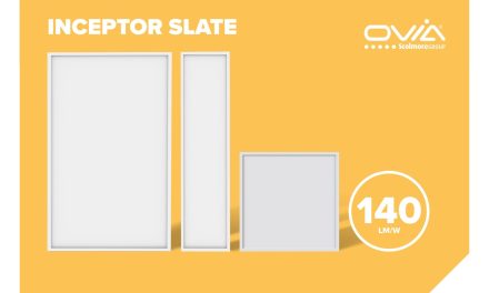 140 Lumen per Watt LED Panels now available from Ovia